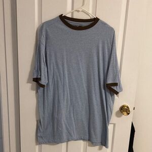 Men’s Light Blue/Brown T-Shirt